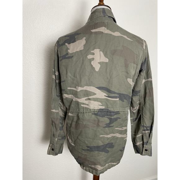 Rails Jacket Whitaker Sage Camo Utility Faux Fur Lined Outdoors FLAW - Picture 7 of 16